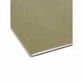 Smead 1/5 Tab Cut Letter Recycled Hanging Folder, Standard Green, 8 1/2" Width x 11" Length, 25 / Box, SMD65001