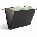 Smead Letter Expanding File, Black, 8 1/2" Width x 11" Length, SMD65125