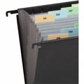 Smead Letter Expanding File, Black, 8 1/2" Width x 11" Length, SMD65125