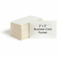Smead Self-Adhesive Pockets, Clear, 100 / Box, SMD68123