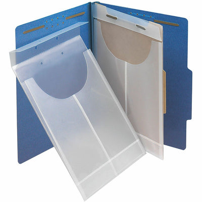 Smead Legal, Letter File Jacket, Clear, 8 1/2" Width x 11" Length, 24 / Box — view 1