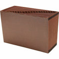 Smead TUFF Legal Recycled Expanding File, Redrope, 8 1/2" Width x 14" Length, SMD70430