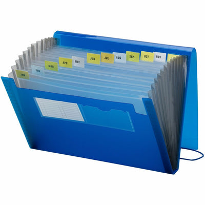 Smead Ultracolor Letter Expanding File, Blue, 8 1/2" Width x 11" Length, SMD70876