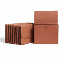 Smead Letter Recycled File Wallet, Redrope, 8 1/2" Width x 11" Length, 10 / Box, SMD71105