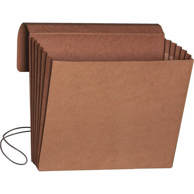 Smead Letter Recycled File Wallet, Redrope, 8 1/2" Width x 11" Length, 10 / Box, SMD71109