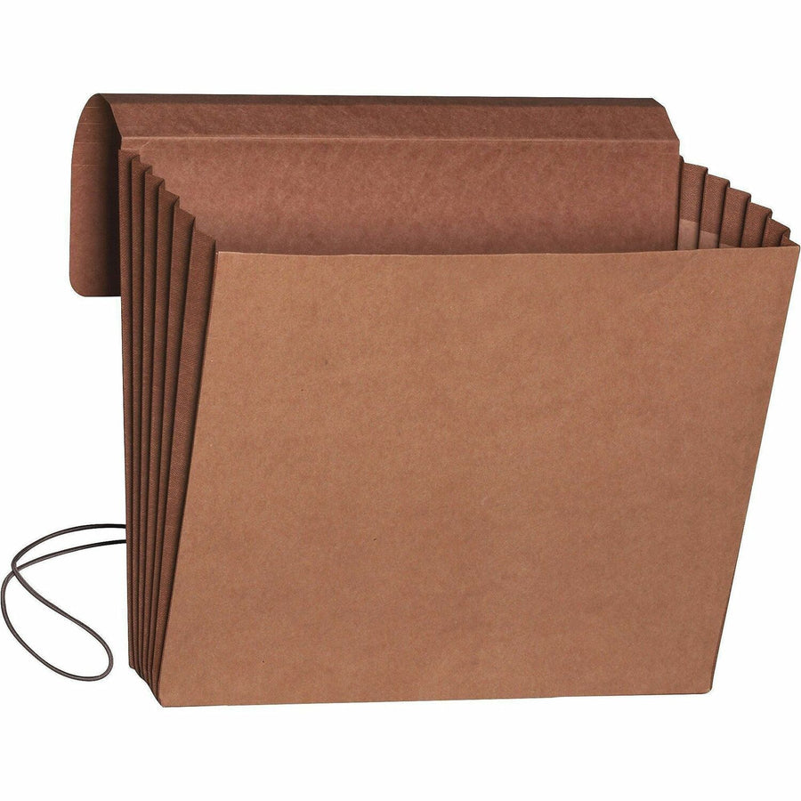 Smead Wallet with Flap and Cord Closure, 8.5" Width x 11" Length, Redrope, 10 / Box, SMD71109