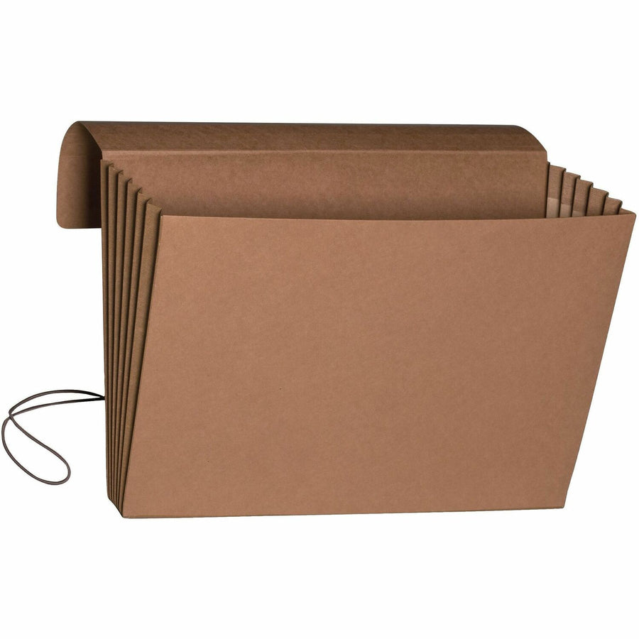 Smead Wallet with Flap and Cord Closure, 8.5" Width x 14" Length, Redrope, 10 / Box, SMD71111