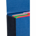 Smead Letter Recycled File Wallet, Navy, 8 1/2" Width x 11" Length, SMD71122
