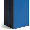 Smead Letter Recycled File Wallet, Navy, 8 1/2" Width x 11" Length, SMD71122