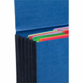 Smead Letter Recycled File Wallet, Navy, 8 1/2" Width x 11" Length, SMD71122