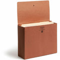 Smead Letter Recycled File Wallet, Redrope, 8 1/2" Width x 11" Length, 10 / Box, SMD71144
