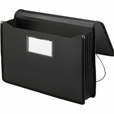 Smead Legal, Letter File Wallet, Black, 8 1/2" Width x 11" Length, SMD71510