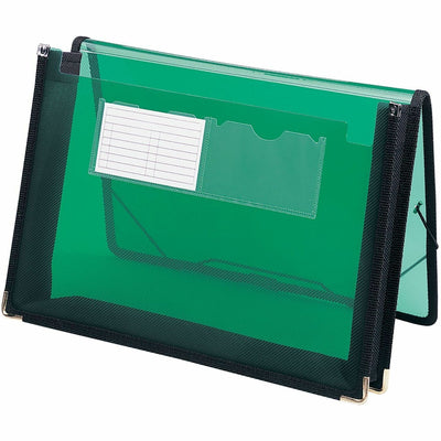 Smead Letter File Wallet, Green, 8 1/2" Width x 11" Length, SMD71951