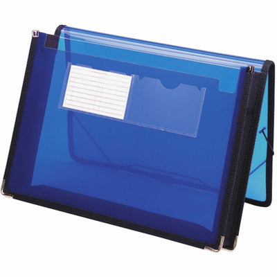 Smead Letter File Wallet, Blue, 8 1/2" Width x 11" Length, SMD71953