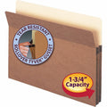 Smead Straight Tab Cut Letter Recycled File Pocket, Redrope, 8 1/2" Width x 11" Length, 25 / Box, SMD73214