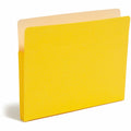 Smead Straight Tab Cut Letter Recycled File Pocket, Yellow, 8 1/2" Width x 11" Length, SMD73223