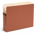 Smead Straight Tab Cut Letter Recycled File Pocket, Redrope, 8 1/2" Width x 11" Length, 25 / Box, SMD73224
