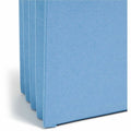Smead Straight Tab Cut Letter Recycled File Pocket, Blue, 8 1/2" Width x 11" Length, SMD73225