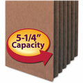 Smead Straight Tab Cut Letter Recycled File Pocket, Redrope, 8 1/2" Width x 11" Length, 10 / Box, SMD73234