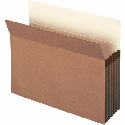 Smead Straight Tab Cut Letter Recycled File Pocket, Redrope, 8 1/2" Width x 11" Length, 10 / Box, SMD73234