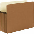 Smead Straight Tab Cut Letter Recycled File Pocket, Redrope, 8 1/2" Width x 11" Length, 10 / Box, SMD73234