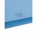 Smead Straight Tab Cut Letter Recycled File Pocket, Blue, 8 1/2" Width x 11" Length, SMD73235