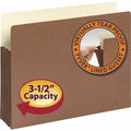 Smead Straight Tab Cut Letter Recycled File Pocket, Redrope, 8 1/2" Width x 11" Length, 10 / Box, SMD73264