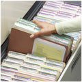 Smead Straight Tab Cut Letter Recycled File Pocket, Redrope, 8 1/2" Width x 11" Length, 10 / Box, SMD73264