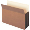 Smead Straight Tab Cut Letter Recycled File Pocket, Redrope, 8 1/2" Width x 11" Length, 10 / Box, SMD73274
