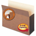 Smead Straight Tab Cut Letter Recycled File Pocket, Redrope, 8 1/2" Width x 11" Length, 10 / Box, SMD73274