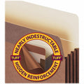 Smead TUFF Straight Tab Cut Letter Recycled File Pocket, Redrope, 8 1/2" Width x 11" Length, 10 / Box, SMD73380