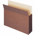 Smead TUFF Straight Tab Cut Letter Recycled File Pocket, Redrope, 8 1/2" Width x 11" Length, 10 / Box, SMD73380