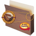 Smead TUFF Straight Tab Cut Letter Recycled File Pocket, Redrope, 8 1/2" Width x 11" Length, 10 / Box, SMD73380