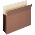 Smead TUFF Straight Tab Cut Letter Recycled File Pocket, Redrope, 8 1/2" Width x 11" Length, 10 / Box, SMD73380