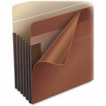 Smead TUFF Straight Tab Cut Letter Recycled File Pocket, Redrope, 8 1/2" Width x 11" Length, 10 / Box, SMD73390
