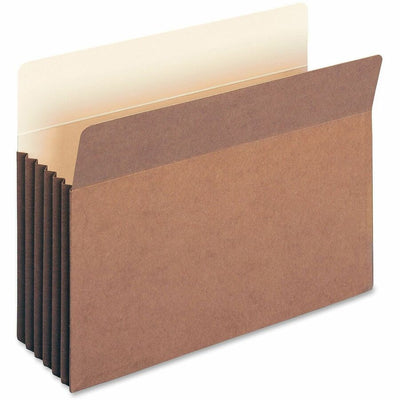 Smead TUFF Straight Tab Cut Letter Recycled File Pocket, Redrope, 8 1/2" Width x 11" Length, 10 / Box, SMD73390