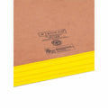 Smead Straight Tab Cut Letter Recycled File Pocket, Yellow, 8 1/2" Width x 11" Length, 10 / Box, SMD73688