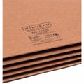 Smead TUFF Straight Tab Cut Letter Recycled File Pocket, Redrope, 8 1/2" Width x 11" Length, 10 / Box, SMD73780