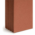 Smead TUFF Straight Tab Cut Letter Recycled File Pocket, Redrope, 8 1/2" Width x 11" Length, 10 / Box, SMD73780