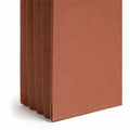 Smead TUFF Straight Tab Cut Letter Recycled File Pocket, Redrope, 8 1/2" Width x 11" Length, 10 / Box, SMD73780