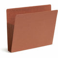 Smead TUFF Straight Tab Cut Letter Recycled File Pocket, Redrope, 8 1/2" Width x 11" Length, 10 / Box, SMD73780