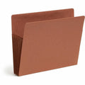 Smead TUFF Straight Tab Cut Letter Recycled File Pocket, Redrope, 8 1/2" Width x 11" Length, 10 / Box, SMD73790