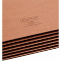 Smead TUFF Straight Tab Cut Letter Recycled File Pocket, Redrope, 8 1/2" Width x 11" Length, 10 / Box, SMD73790