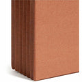 Smead TUFF Straight Tab Cut Letter Recycled File Pocket, Redrope, 8 1/2" Width x 11" Length, 10 / Box, SMD73790