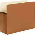 Smead Straight Tab Cut Letter Recycled File Pocket, Redrope, 8 1/2" Width x 11" Length, 50 / Box, SMD73810
