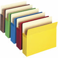 Smead Straight Tab Cut Letter Recycled File Pocket, Redrope, 8 1/2" Width x 11" Length, 25 / Box, SMD73890