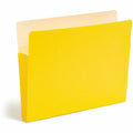 Smead Straight Tab Cut Letter Recycled File Pocket, Redrope, 8 1/2" Width x 11" Length, 5 / Pack, SMD73892