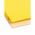 Smead Straight Tab Cut Letter Recycled File Pocket, Redrope, 8 1/2" Width x 11" Length, 5 / Pack, SMD73892