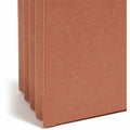 Smead 2/5 Tab Cut Legal Recycled File Pocket, Redrope, 8 1/2" Width x 14" Length, 25 / Box, SMD74088