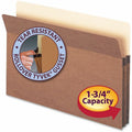 Smead Straight Tab Cut Legal Recycled File Pocket, Redrope, 8 1/2" Width x 14" Length, 25 / Box, SMD74214
